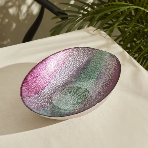 Karaca Home Ophidia Dekoratif Oval Kase 32x22 cm