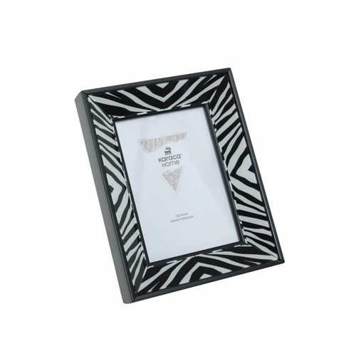 Karaca Home Wild Touch Çerçeve Zebra Siyah