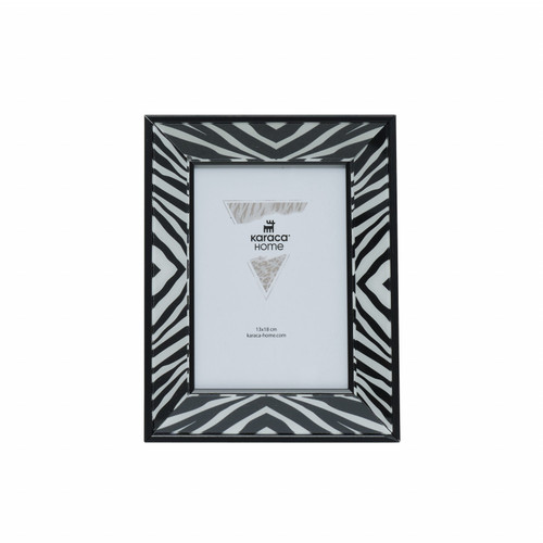 Karaca Home Wild Touch Çerçeve Zebra Siyah