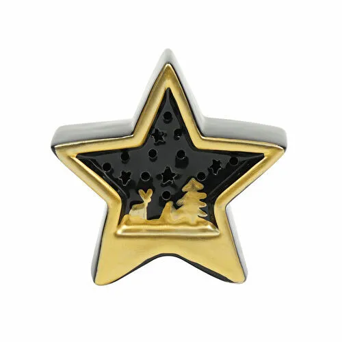 Karaca Home New Year Yılbaşı Star Işıklı Obje 11 cm