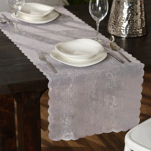 Karaca Home Recycle Gri Runner 45x145 cm