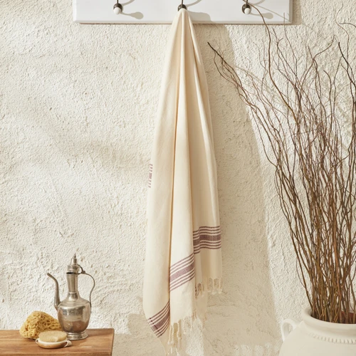Karaca Home Minka %100 Pamuk Peştamal 90x160 cm Bej