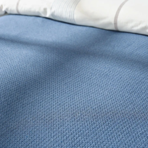 Karaca Home Palermo Indigo Tek Kişilik İpliği Boyalı Nevresim Yataka Örtüsü Set