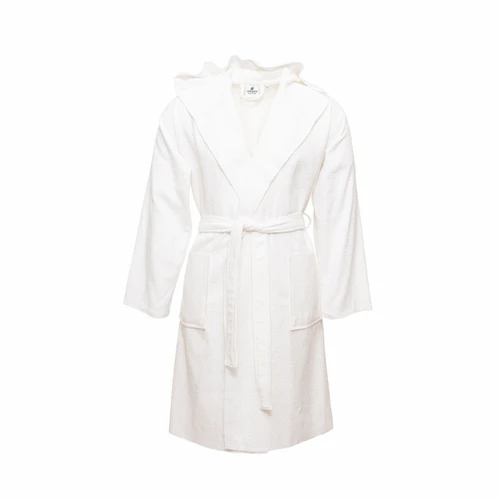 Karaca Home Berlin OffWhite Relax Hooded %100 Pamuk XS/S