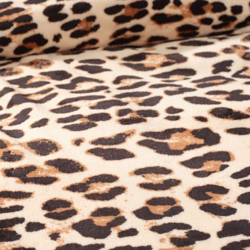 Karaca Home Leopar Kahverengi Çift Kişilik Wellsoft Battaniye