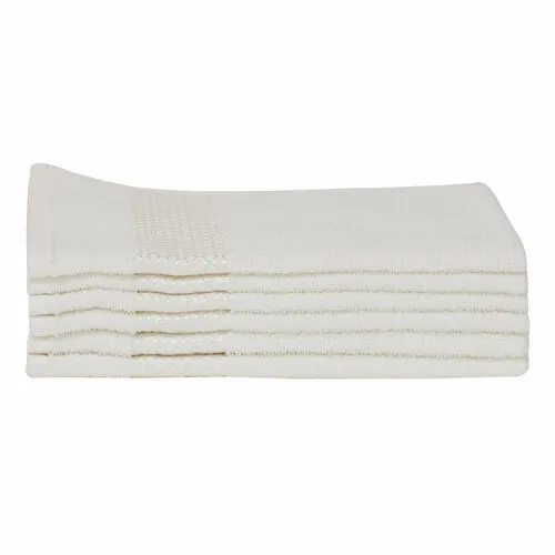 Karaca Home Honey %100 Pamuk 6'lı El Havlusu Seti 30x50 cm Offwhite