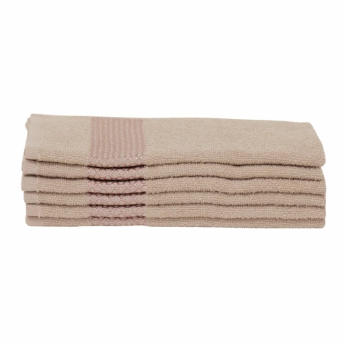 Karaca Home Honey %100 Pamuk 6'lı El Havlusu Seti 30x50 cm Bej 