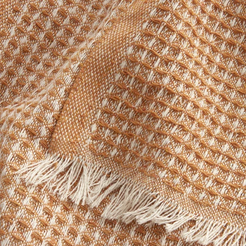 Karaca Home Flow Tek Kişilik Waffle Pike 160x230 cm Hardal 