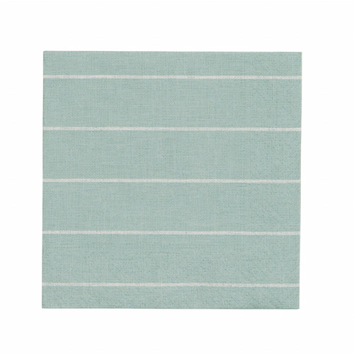 Karaca Home Light Blue Striped Kağıt Peçete 20'li 24x24 cm 