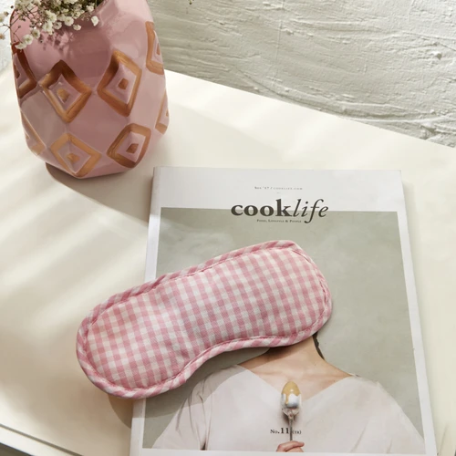 Karaca Home Plaid Lavantalı Uyku Bandı Pembe