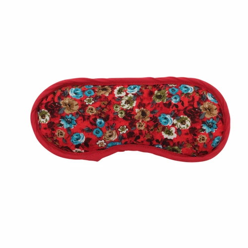 Karaca Home Flowers Lavantalı Uyku Bandı Kırmızı