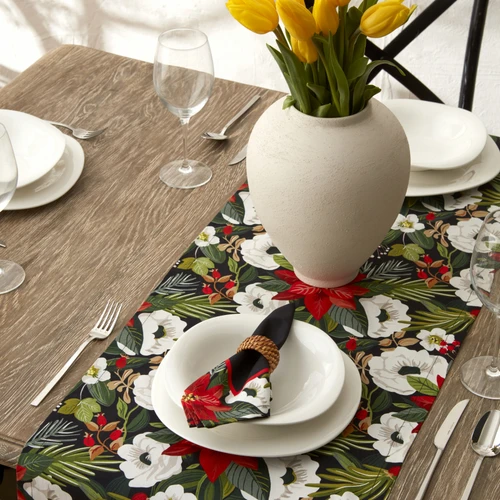Karaca Home New Year Kokina Runner 45x145 cm 