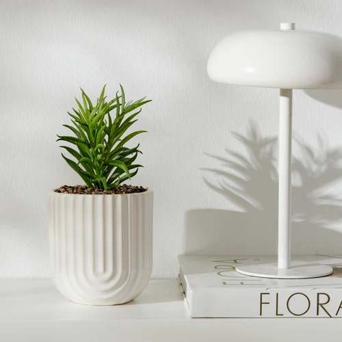 Karaca Home Serena Saksı Beyaz 