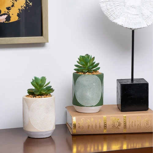 Karaca Home Woods Yapay Çiçek Yeşil 