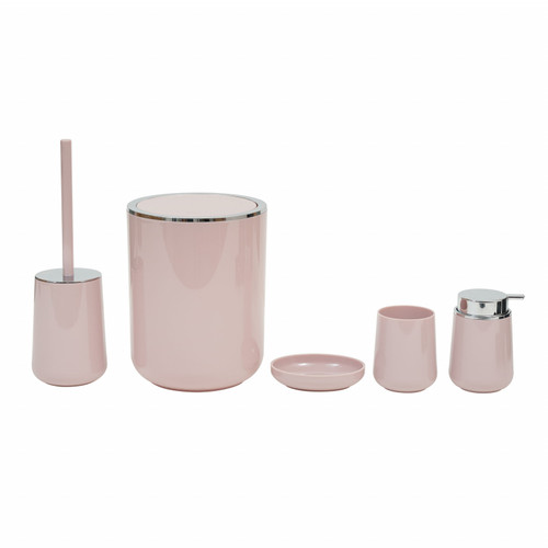 Karaca Home Pretti 5 li Banyo Seti Pudra 