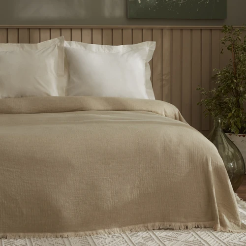 Karaca Home Kimber Müslin Çift Kişilik Pike 200x230 cm Yeşil 