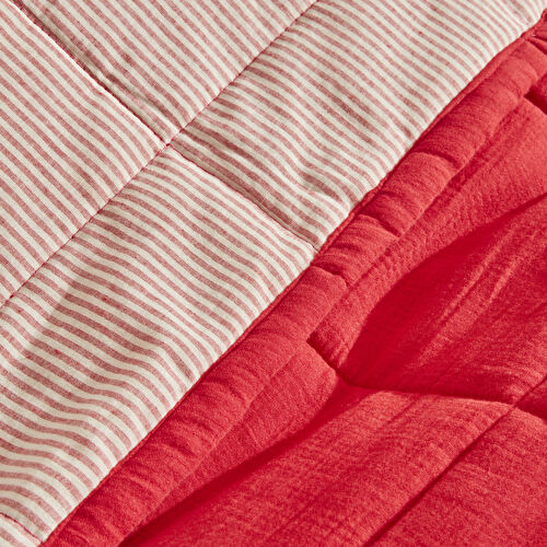 Karaca Home Barny Çift Kişilik Müslin Summer Comfort Kırmızı