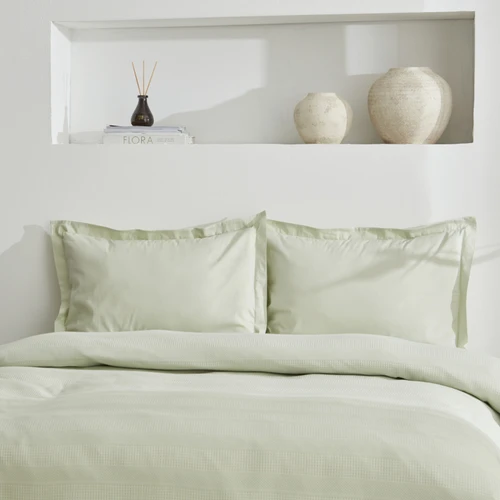Karaca Home Aurora %100 Pamuk Kopenakili Tek Kişilik Pike Takımı Mint