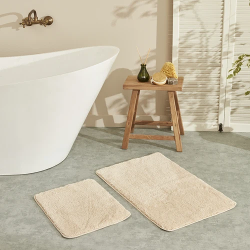 Karaca Home Connel Paspas Set 50x80 cm + 50x40 cm Bej