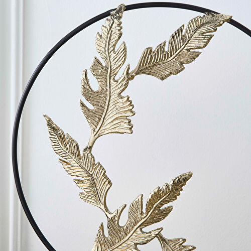 Karaca Leaf Dekoratif Obje 34x28 cm