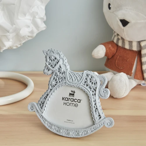 Karaca Home Carousel Fotoğraf Çerçevesi Gri 14x10,5 cm