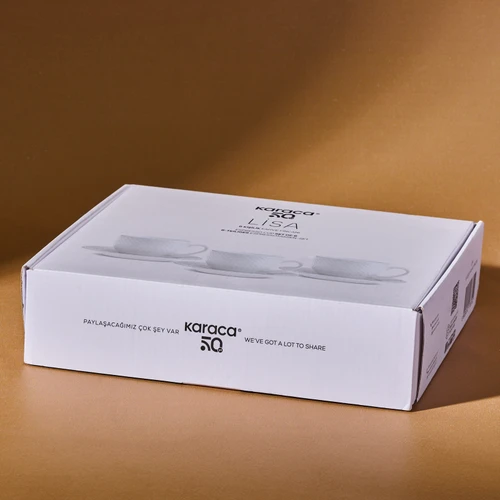 Karaca Lisa 6 Kişilik Kahve Fincanı 90 Ml