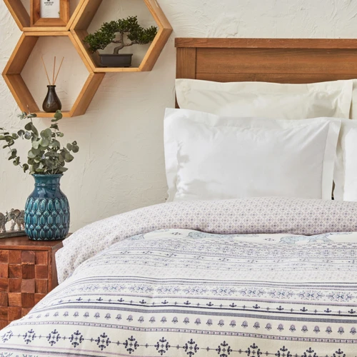 Karaca Home  Menes Çift Kişilik Pike Mint