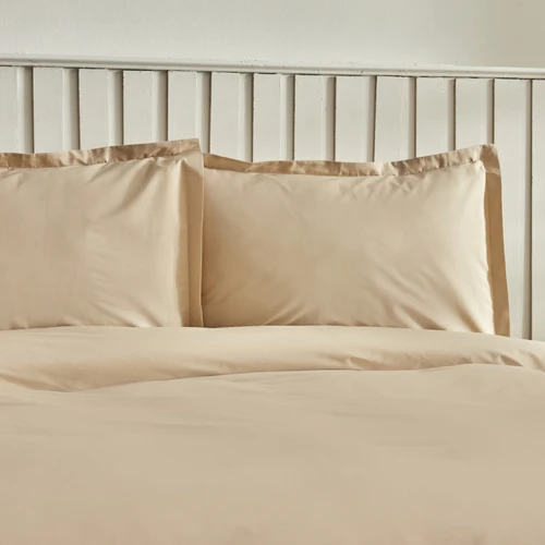 Karaca Home Cool Touch Stripe Çift Kişilik Nevresim Takımı Bej