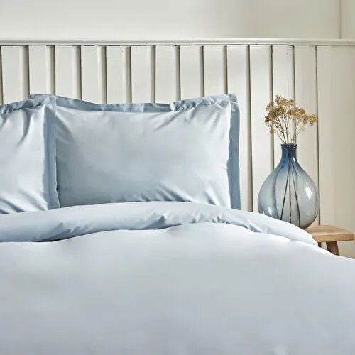 Karaca Home Cool Touch Stripe Çift Kişilik Nevresim Takımı Mavi 