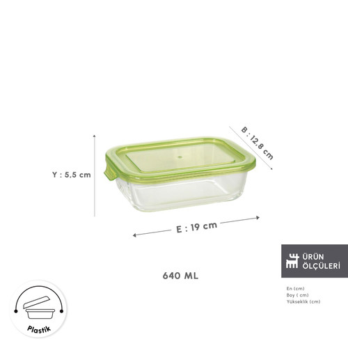 Karaca Lucy Saklama Kabı 640 Ml