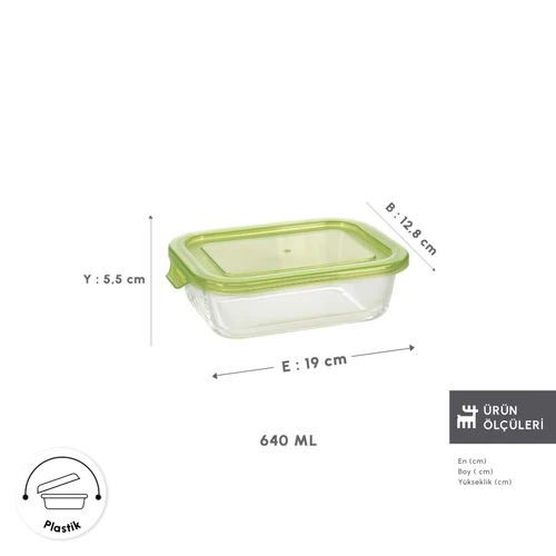 Karaca Lucy Saklama Kabı 640 Ml