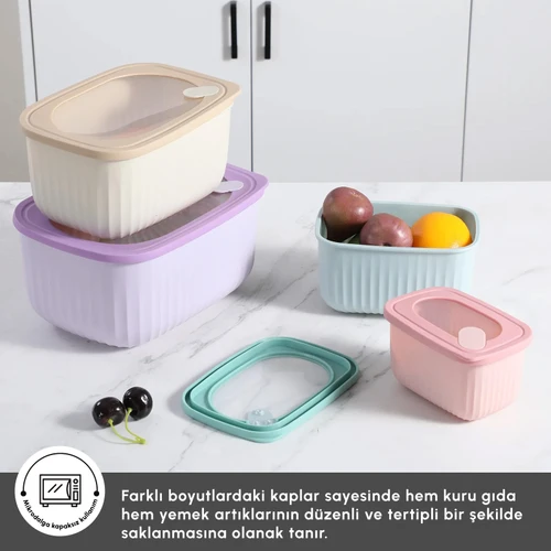Karaca Grotes 4'lü Saklama Kabı