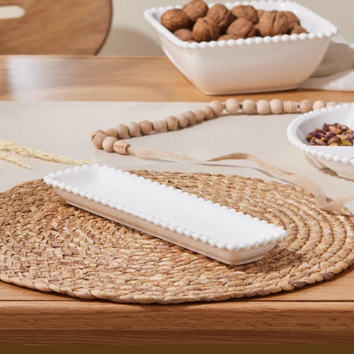 Karaca Carmen Perla Kayık Tabak 29 Cm