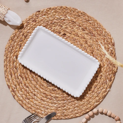 Karaca Carmen Perla Kayık Tabak 25 Cm