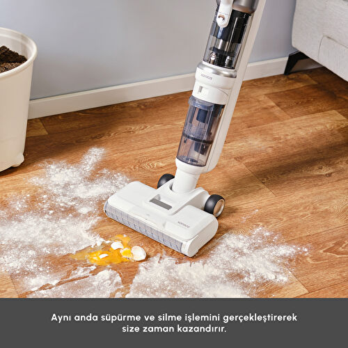 Karaca Aquaclean Pet 3in1 Islak ve Kuru Kablosuz Dikey Süpürge