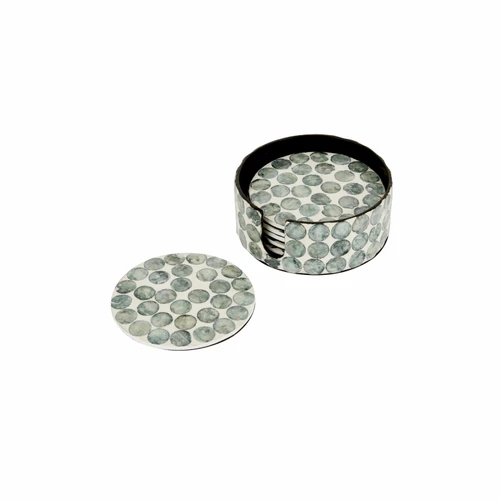 Karaca Home Katie Sedef Bardak Altlığı 6'lı 10x10 cm