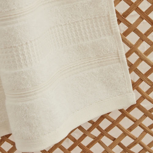 Karaca Home Marion Off White %100 Pamuk Bornoz Set L/XL