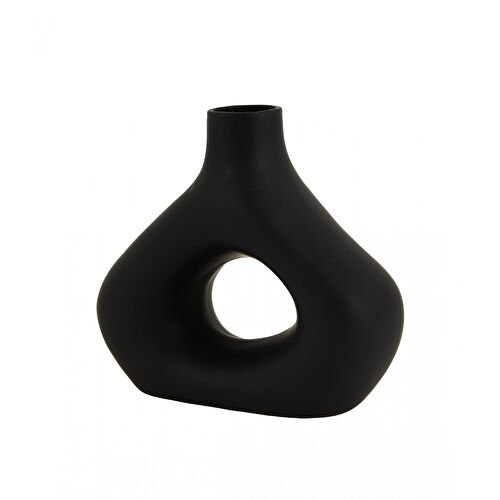 Karaca Home Hester Siyah Vazo 23 Cm