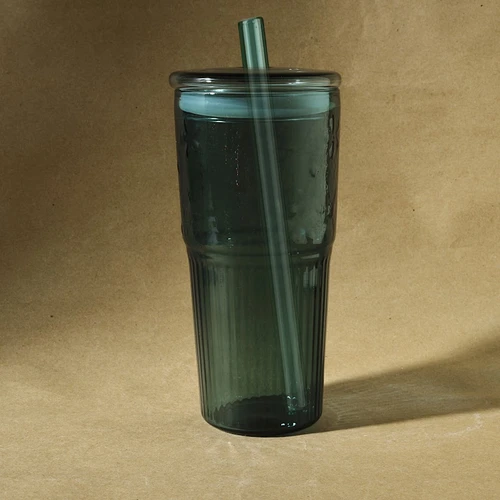Karaca Royce Yeşil Pipetli Mug 600 Ml 