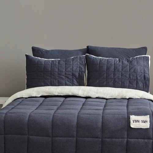 Karaca Home Star Cozy Çift Kişilik Cozyland Comfort Set Lacivert