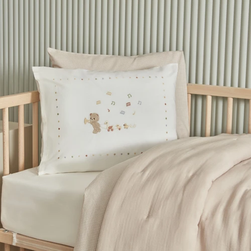 Karaca Home Bebek Eloise Müslin Comfort Set/Uyku Seti Bej