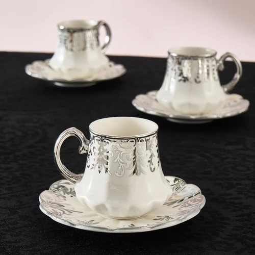 Karaca Bonita 6 Kişilik Kahve Fincanı 85 ml 