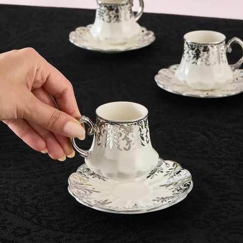 Karaca Bonita 6 Kişilik Kahve Fincanı 85 ml 