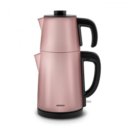 Karaca Gastro Dem 2 in 1 Inox Çay Makinesi Rosegold