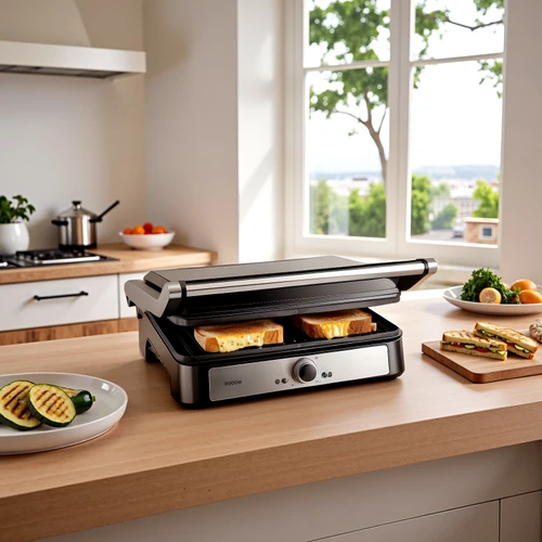 Karaca Inox Toastmate Grill Izgara ve Tost Makinesi 2000W 6 Dilim Kapasiteli