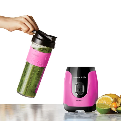 Karaca Blendfit Go Personal Kişisel Smoothie Blender Raspberry Pink