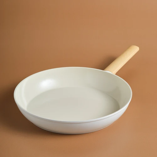 Karaca Swiss Crystal Almond Cream İndüksiyon Tabanlı Tava 32 Cm