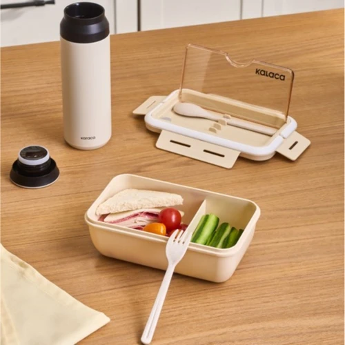 Karaca Fusca Çatal Kaşıklı Lunch Box Krem