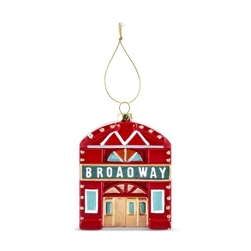 Karaca New Year Yılbaşı Broadway Ağaç Süsü 14X4X2,5 cm