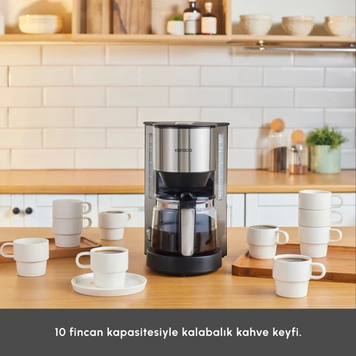 Karaca FreshBrew Filtre Kahve Makinesi Inox 